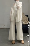 SWAYING/KNIT seamless mohair suit SW211SZ31 PS16